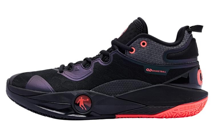

Баскетбольные кроссовки Battle Blade 6PRO Basketball Shoes Men High-Top Black Qiaodan