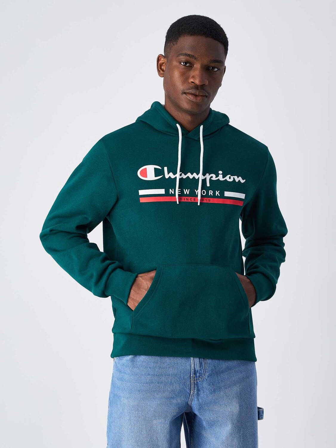 

Толстовка Champion Hooded Sweatshirt, зеленый