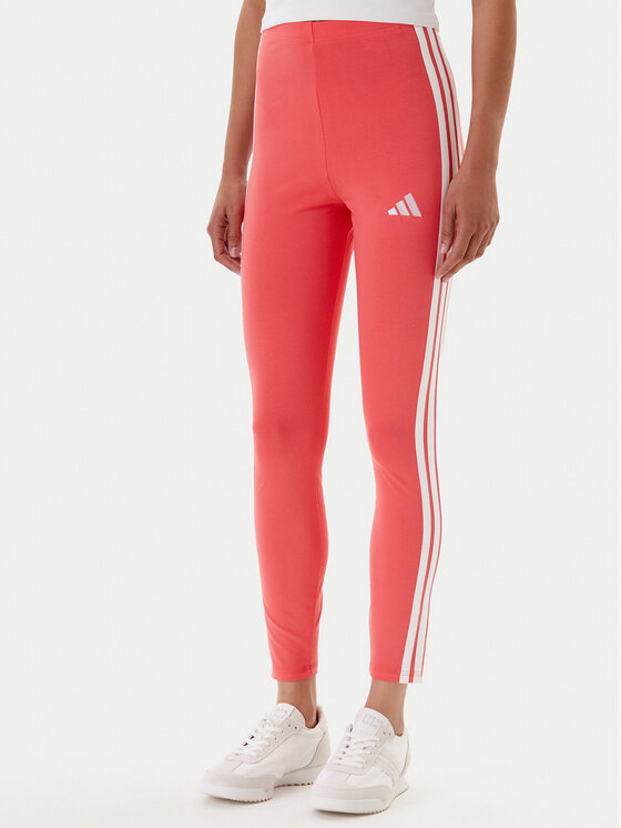 

Леггинсы slim fit Essentials 3-Stripes KE4389 Adidas, красный