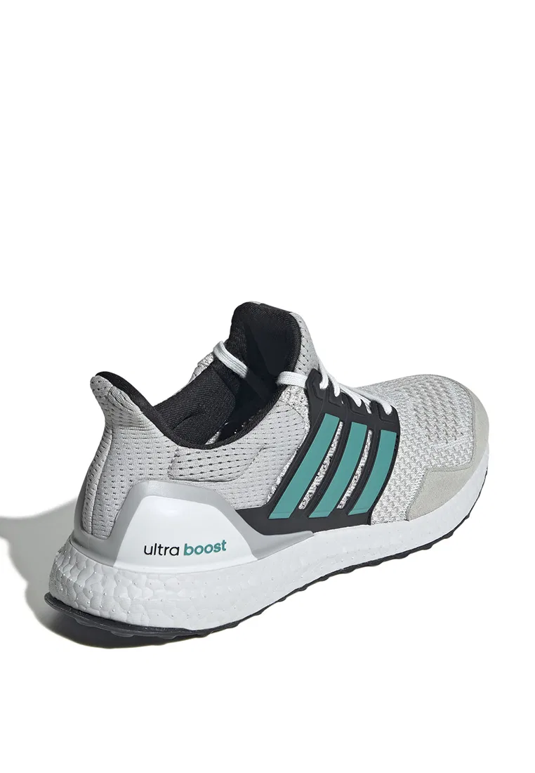Кроссовки спортивные, Ultraboost 1.0, Adidas, белый/серый/бирюзовый — фото 3