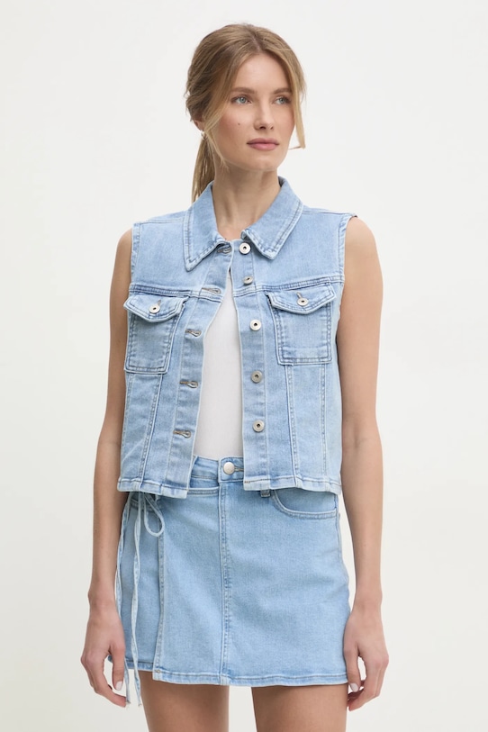

Джинсовая жилетка Answear.Lab, синий