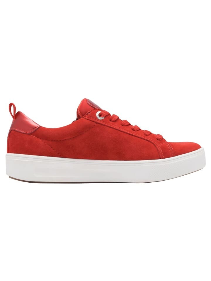 Кроссовки на шнуровке Tamaris COMFORT Sneaker, цвет RED SUEDE — фото 3