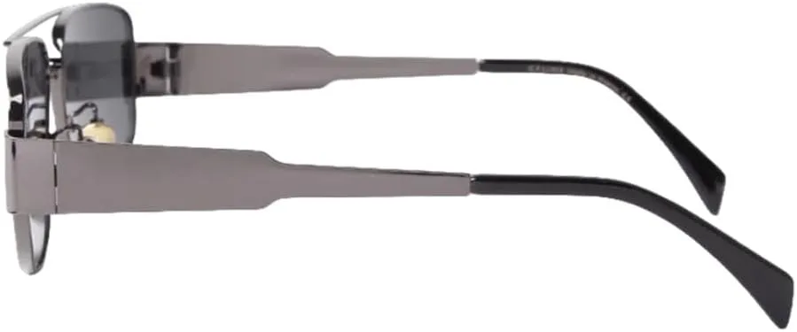 

Ретро-панк солнцезащитные очки в металлической оправе для женщин и мужчин, винтажные, роскошные, 90-е, зеленые с коричневыми линзами, мужские MUTYNE, C2 Silver Gray