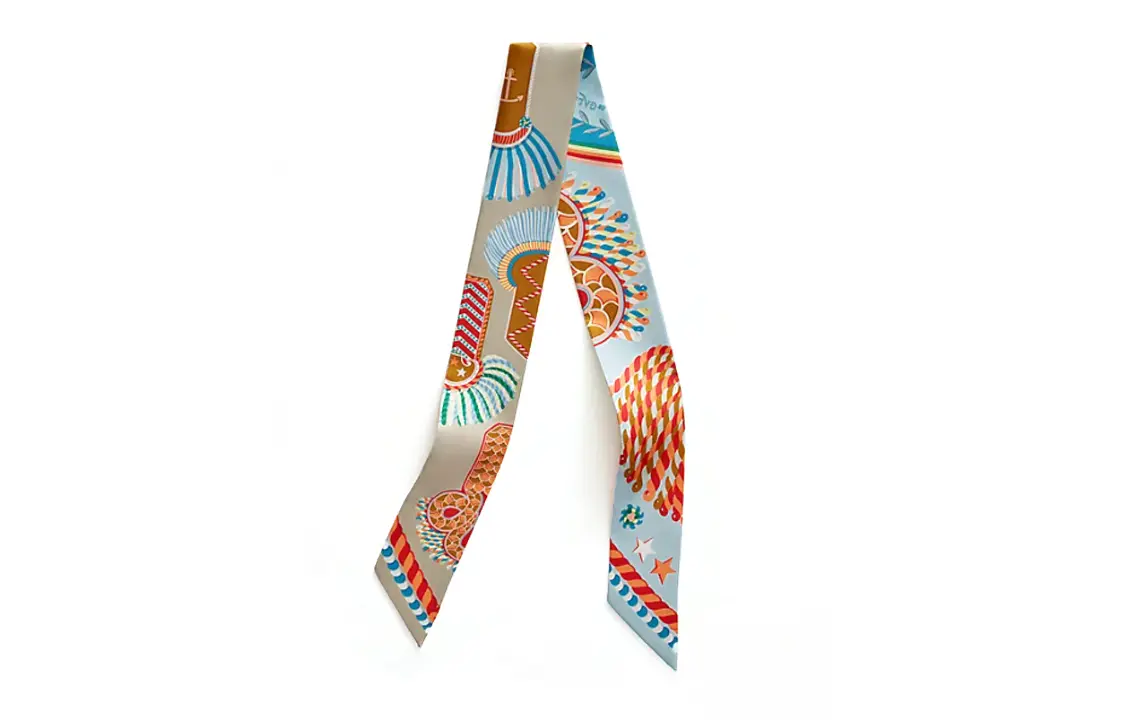 

HERMES Шёлковый шарф Multicolor, Multicolor