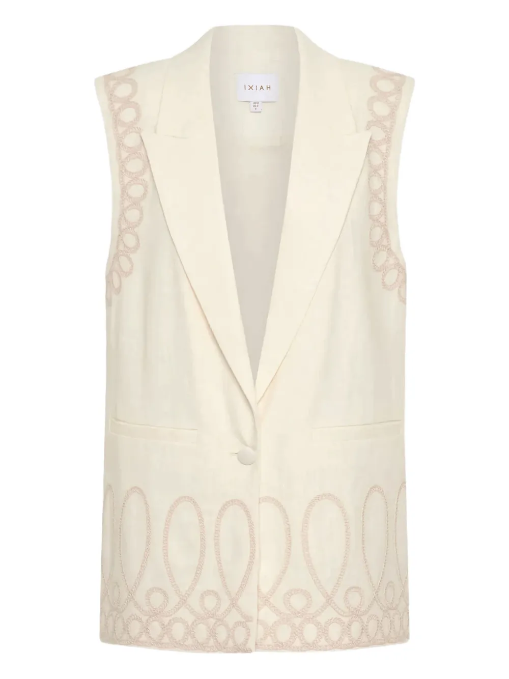 

Вышитый жилет Alkali Ixiah, белый