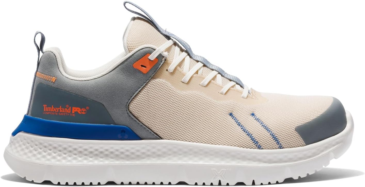Timberland PRO мужские ботинки Setra с композитным защитным носком, Tan/Blue — фото 2