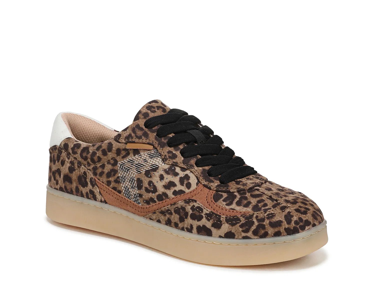 Кроссовки Dr. Scholl's Right On Sneaker, Black/Brown Leopard Print