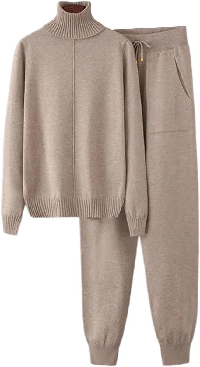 Женский костюм из трикотажа, Generic, цвет Khaki
