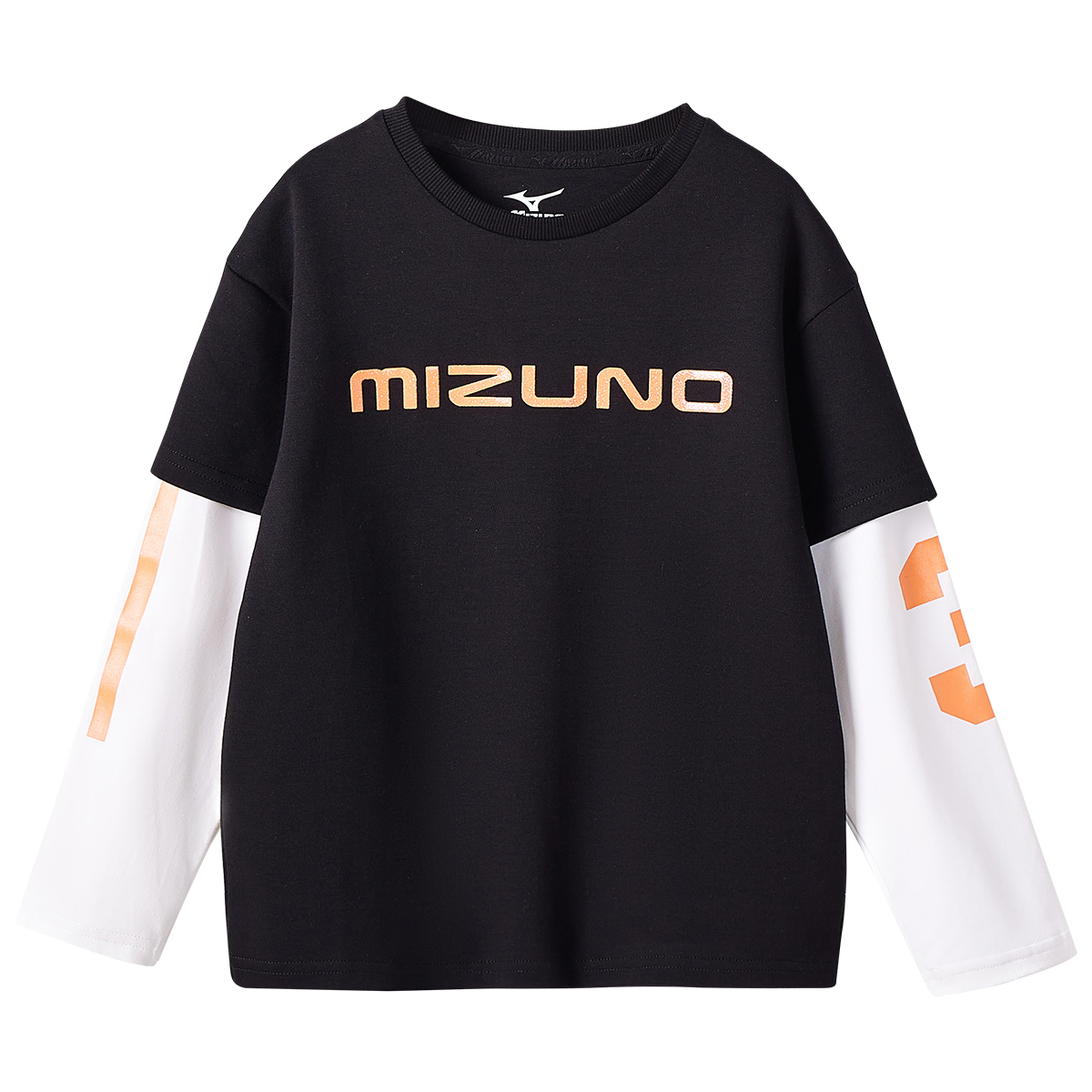 Свитшот школьный Mizuno, черный — фото 2
