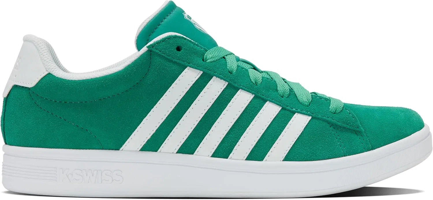 Кроссовки K-Swiss Court Tiebreak II SDE Herren Leder Schuhe 09492-381 grün, Green