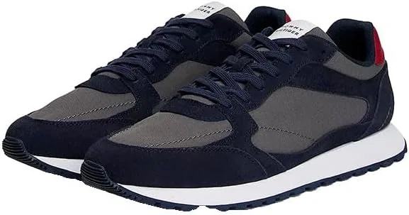 Мужские низкие кроссовки Tommy Hilfiger New Runner Eva Mix Fm0fm05465, Blue Desert Sky — фото 3