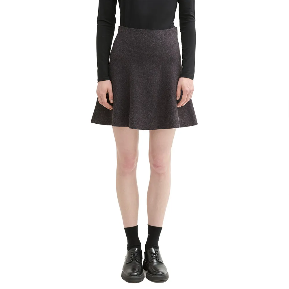 

Юбка Tom Tailor 1043319 Knitted Skater, серый