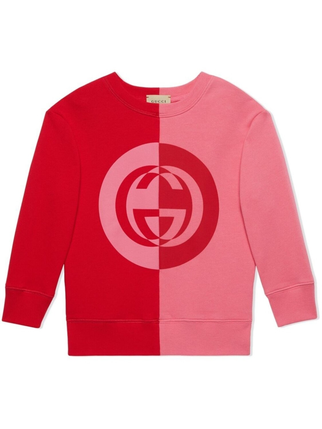 

Толстовка с логотипом GG Gucci Kids, розовый