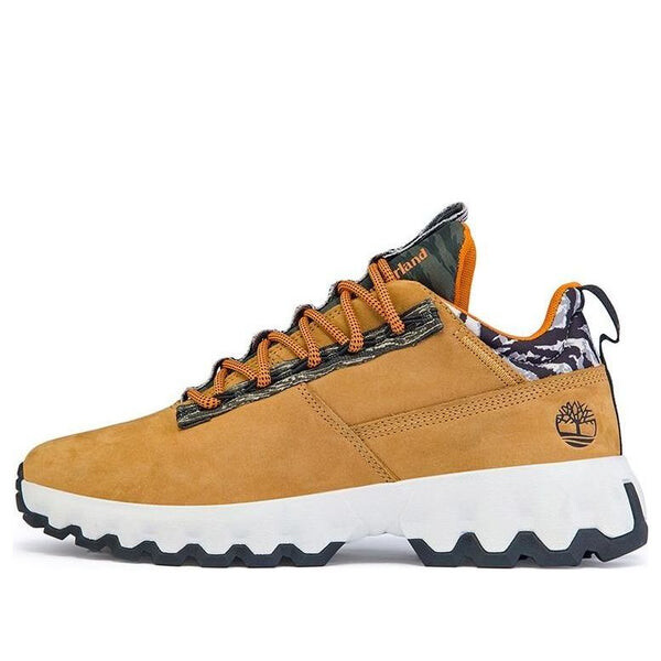 

Кроссовки greenstride edge waterproof wide fit boots 'wheat nubuck' Timberland, желтый