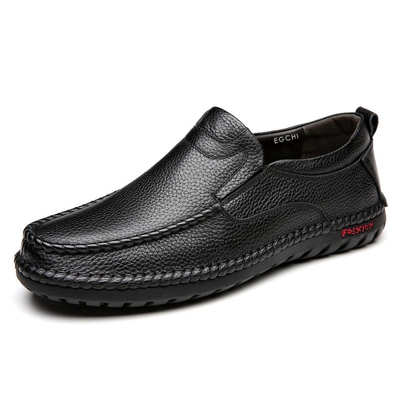 

EGCHI Мужские повседневные кроссовки Low Top черные, цвет Black