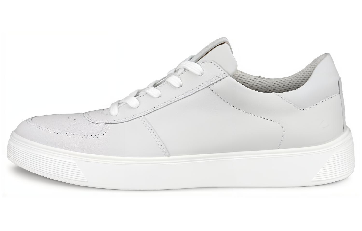 

Кроссовки ecco Skateboarding Shoes Men Low-top White, белый