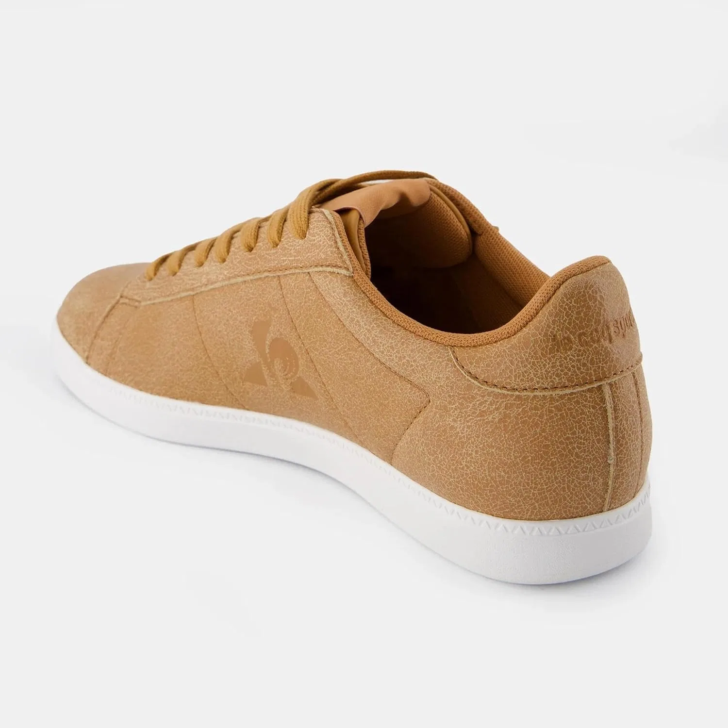 Мужские кроссовки Le Coq Sportif Courtset коричневого цвета — фото 2