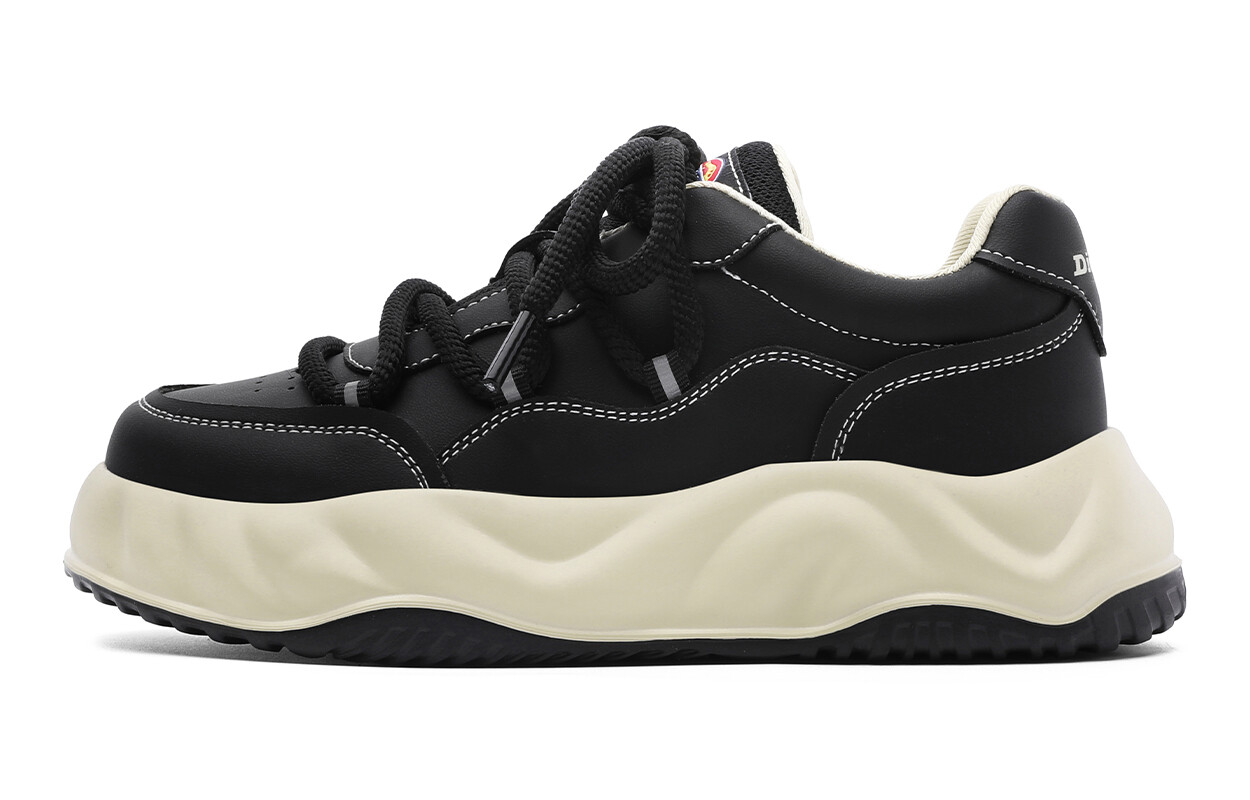 

Детские кроссовки для скейтбординга Kids Low-top Black Dickies, черный