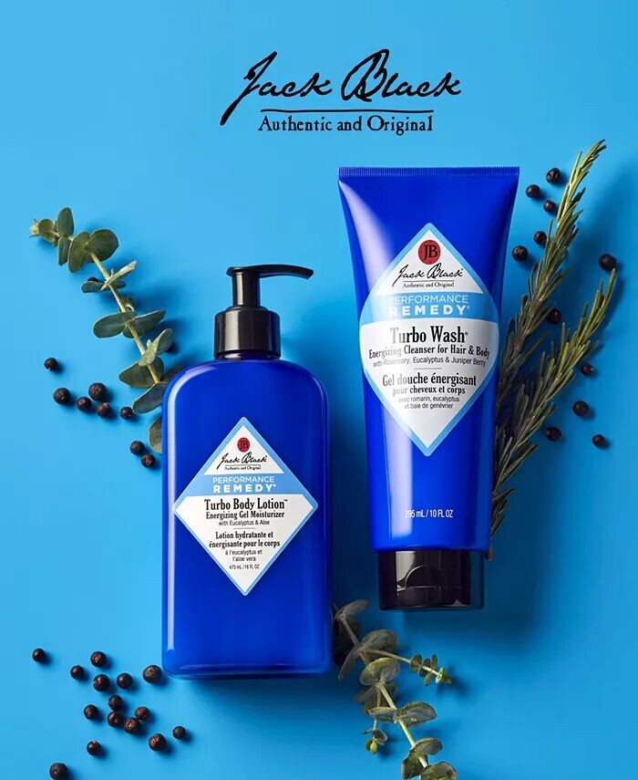 Энергетический увлажняющий гель Turbo Body Lotion, 16 унций Jack Black — фото 4