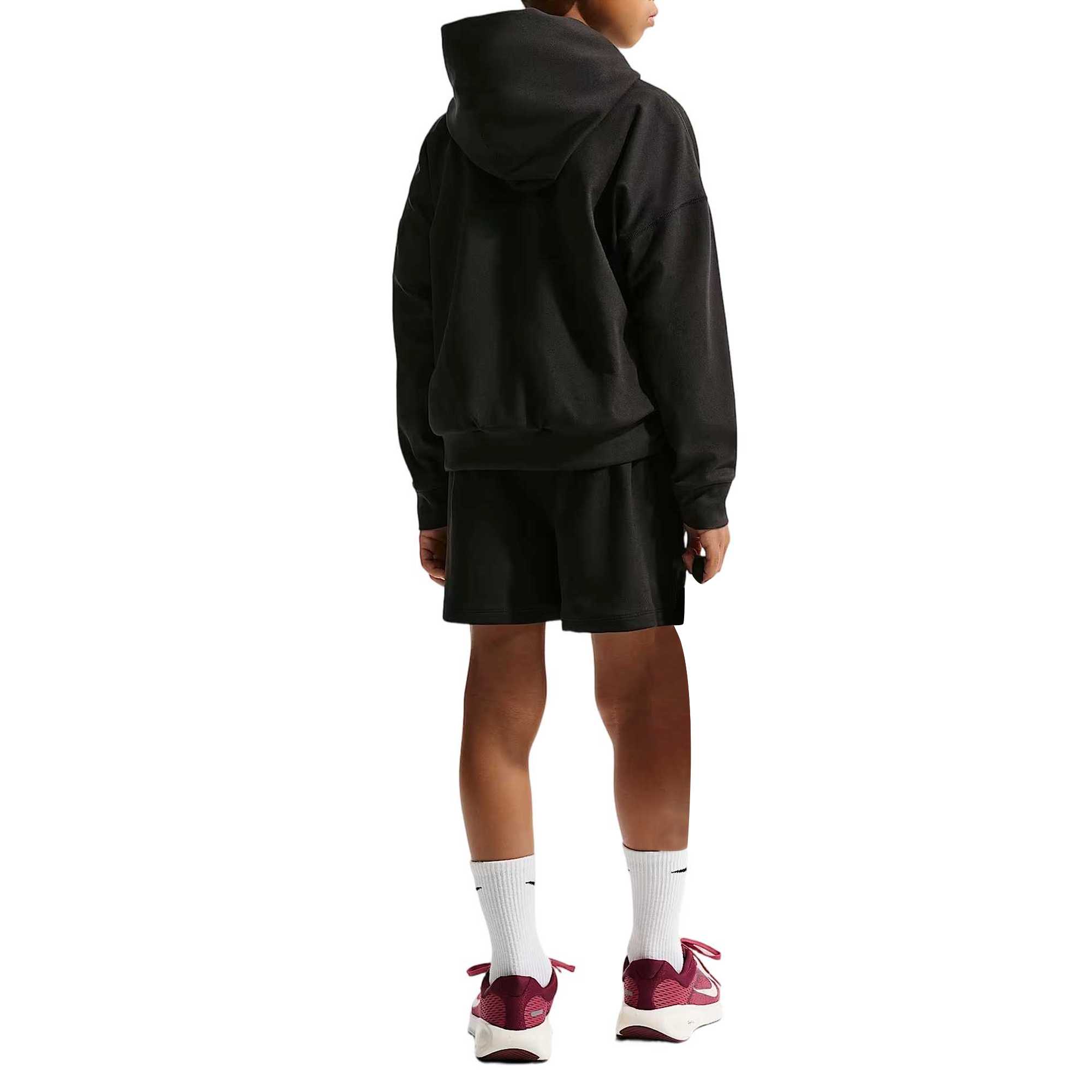 Детские худи с капюшоном Moderate Nike, черный/белый — фото 3