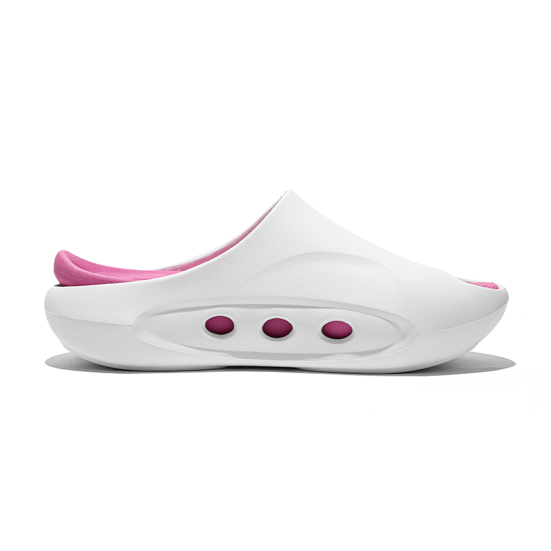 Сланцы Unisex EVA "Облако" Бесшумные Скользящие Водородное Облако Розовый Прохладный — фото 2