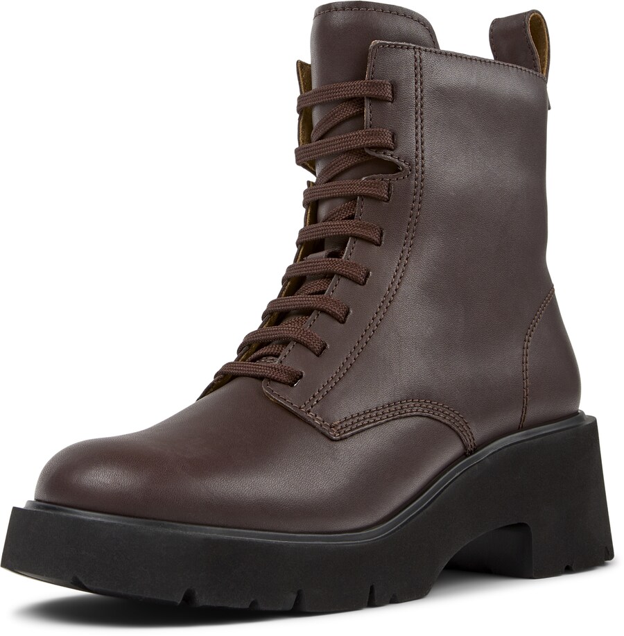 Ботильоны на шнуровке CAMPER Milah, Dark brown