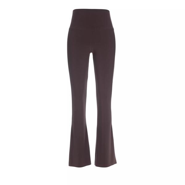 

Брюки boot hose chocolate Norma Kamali, коричневый