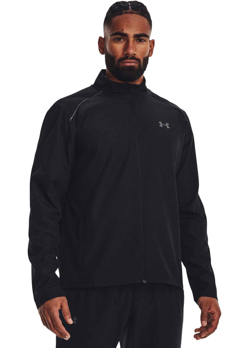 

Куртка для бега Under Armour STORM RUN, цвет Black / Jet Gray / Reflective, Черный, Куртка для бега Under Armour STORM RUN, цвет Black / Jet Gray / Reflective