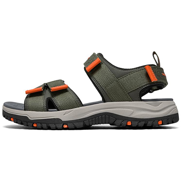 

Skechers Пляжные сандалии мужские зеленые