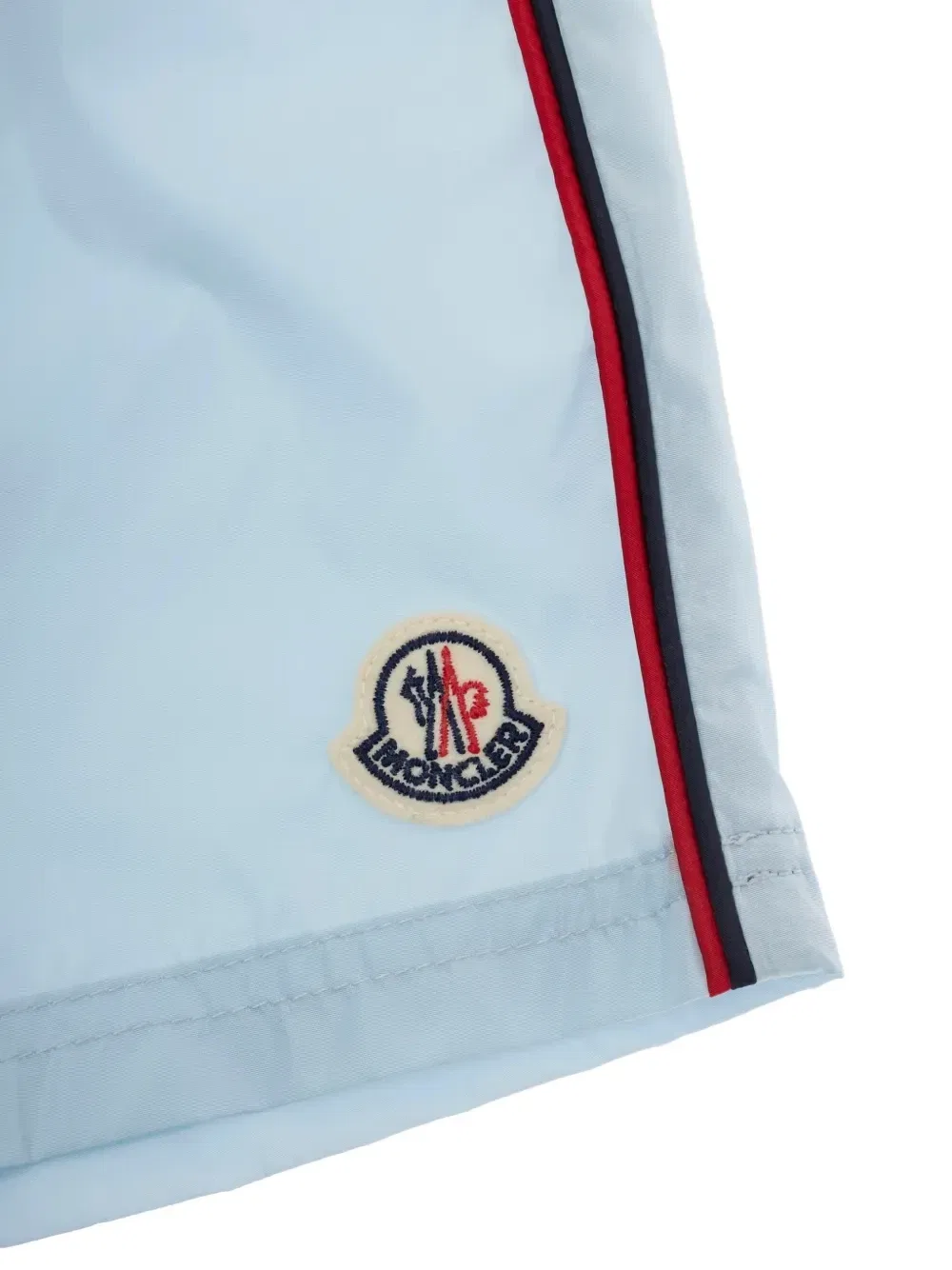 Плавки-шорты с лампасами Moncler Enfant, синий — фото 3