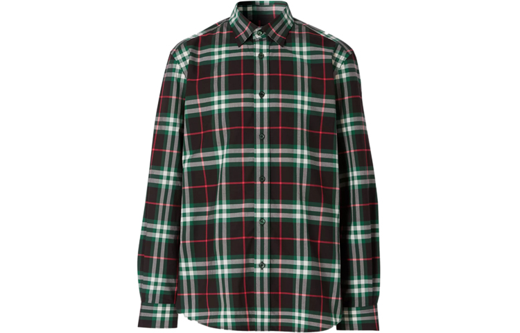 

Burberry Рубашка мужская зеленые