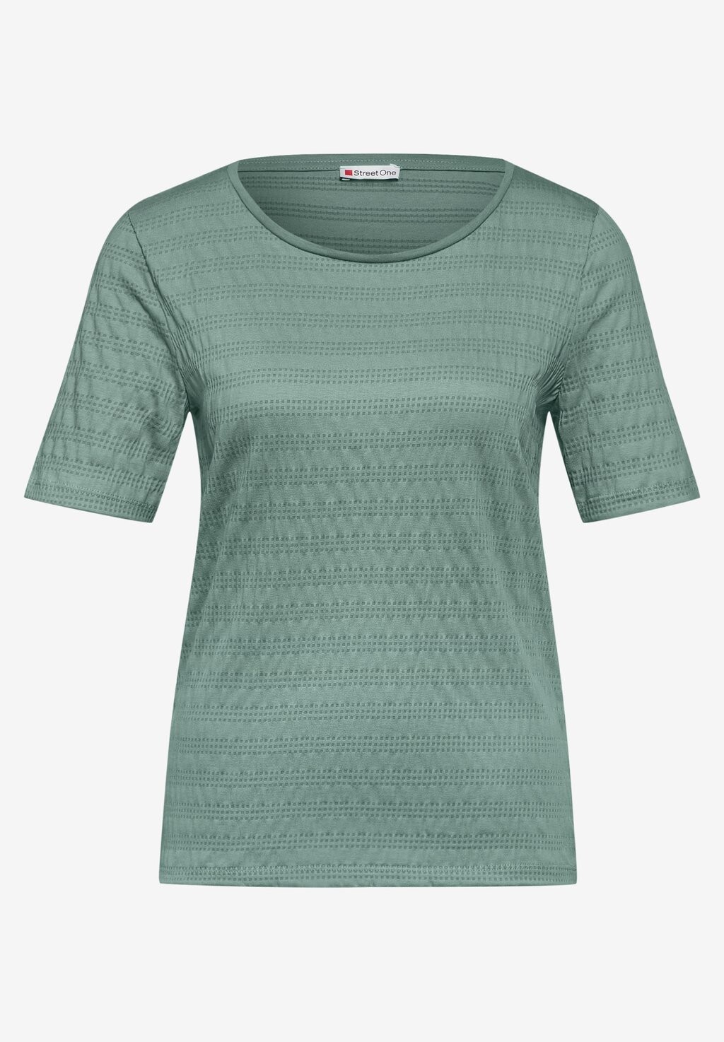 

Принт на футболке STRUKTUR Street One, зеленый металлик