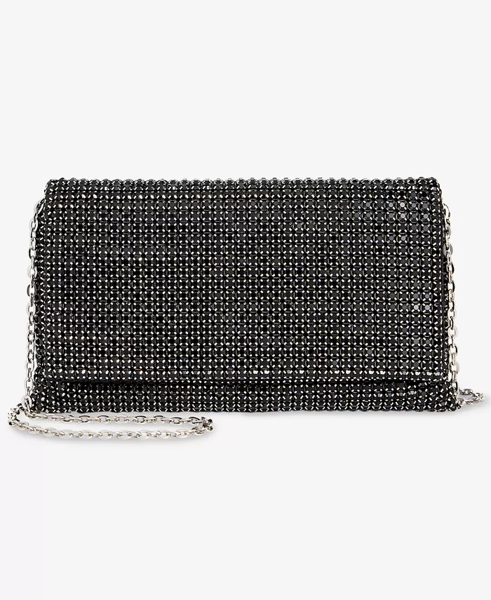 

Сумка Prudence Small Diamond Mesh Crossbody I.N.C. International Concepts, черный