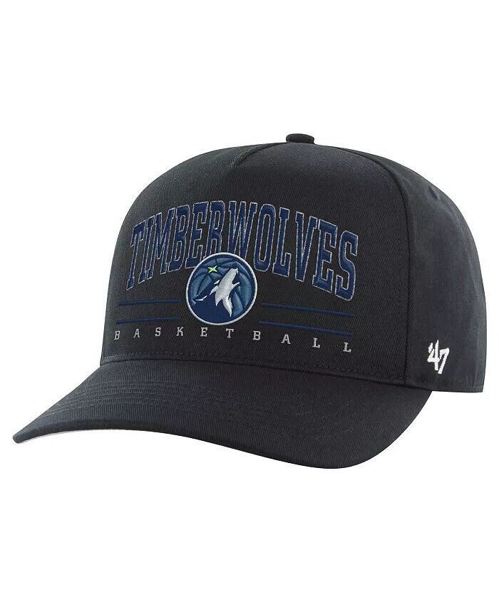 

Мужская черная кепка Minnesota Timberwolves Core Roscoe Hitch Adjustable '47 Brand