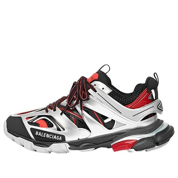 

Кроссовки track sneaker 'black red silver' Balenciaga, серебряный, Серебристый, Кроссовки track sneaker 'black red silver' Balenciaga, серебряный