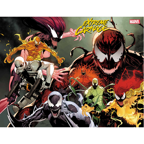 

Книга Extreme Carnage Alpha #1 Yu Wrpad Variant