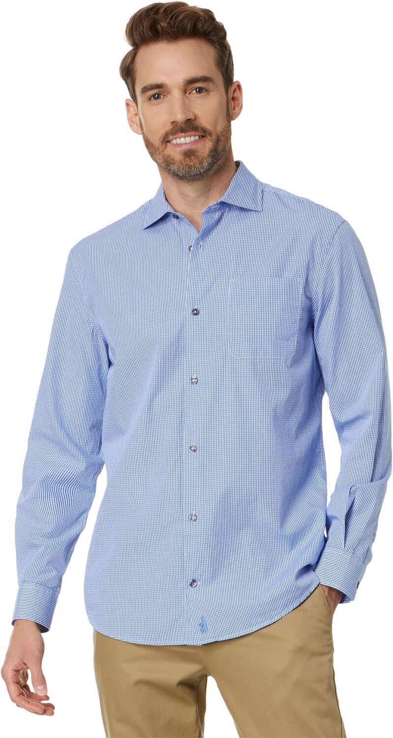 

Топ johnnie-O Crawford Top Shelf Woven, цвет Lake