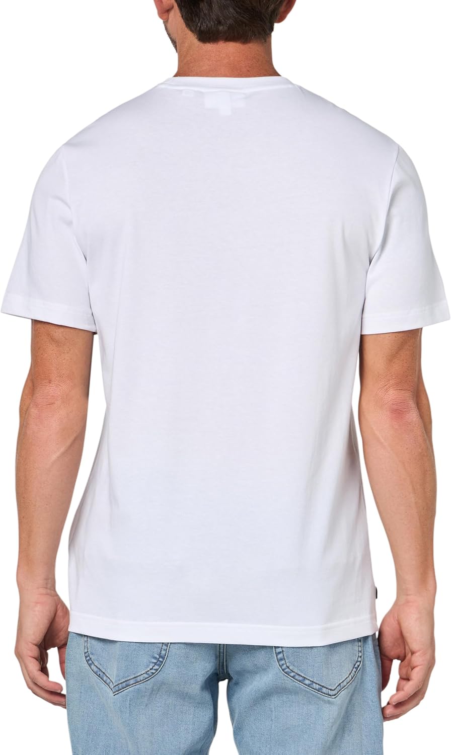 Мужская футболка с принтом Lacoste из джерси, White — фото 2