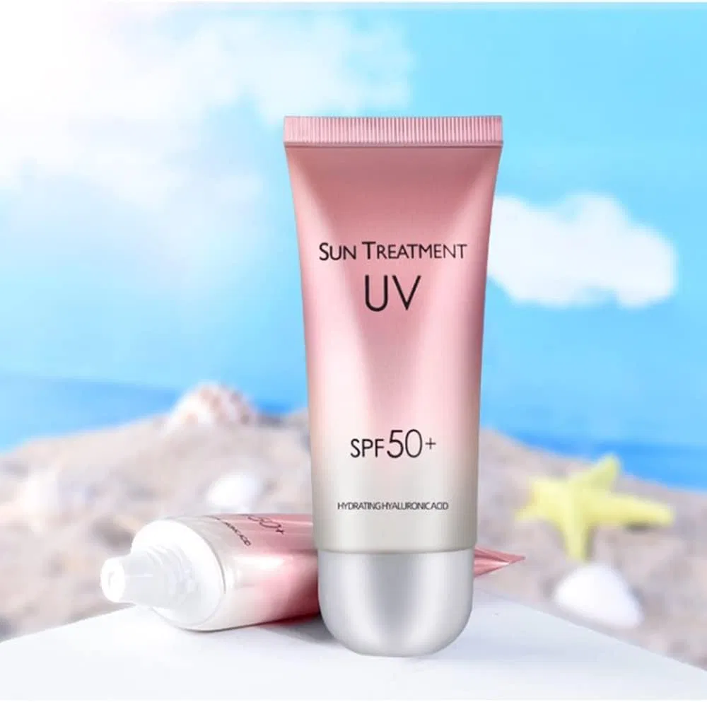 Солнцезащитный крем для лица и тела SPF50+ DUBUSH 5 шт. по 60 г, оттенок 02 — фото 2