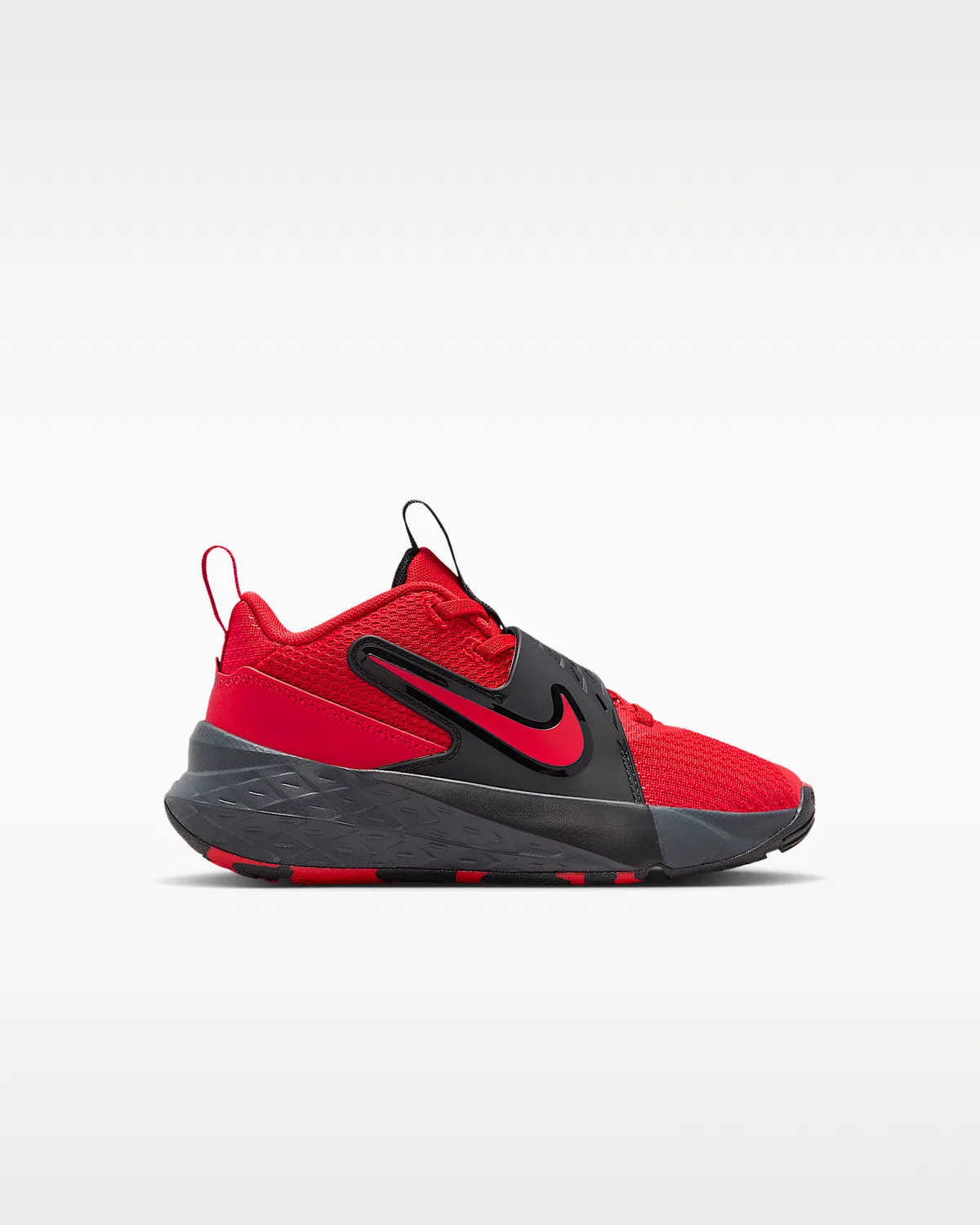 Детские кроссовки Nike Team Hustle D 12, University Red/Black/Anthracite/University Red — фото 3