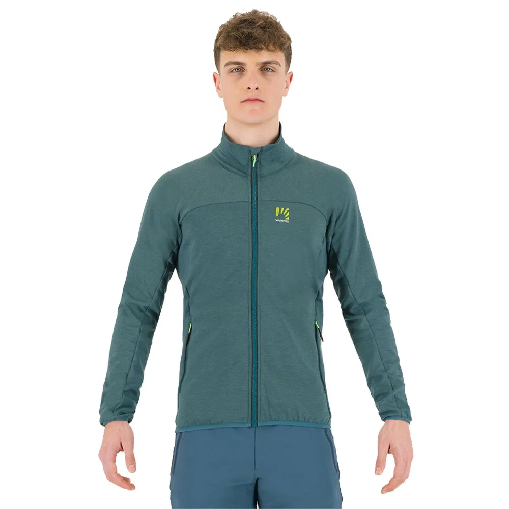 

Флис Karpos Formin full zip, синий/зеленый