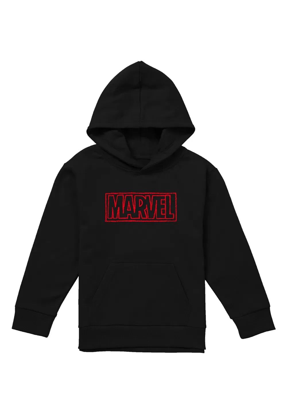 Детская худи Marvel Doodle Brick, черный