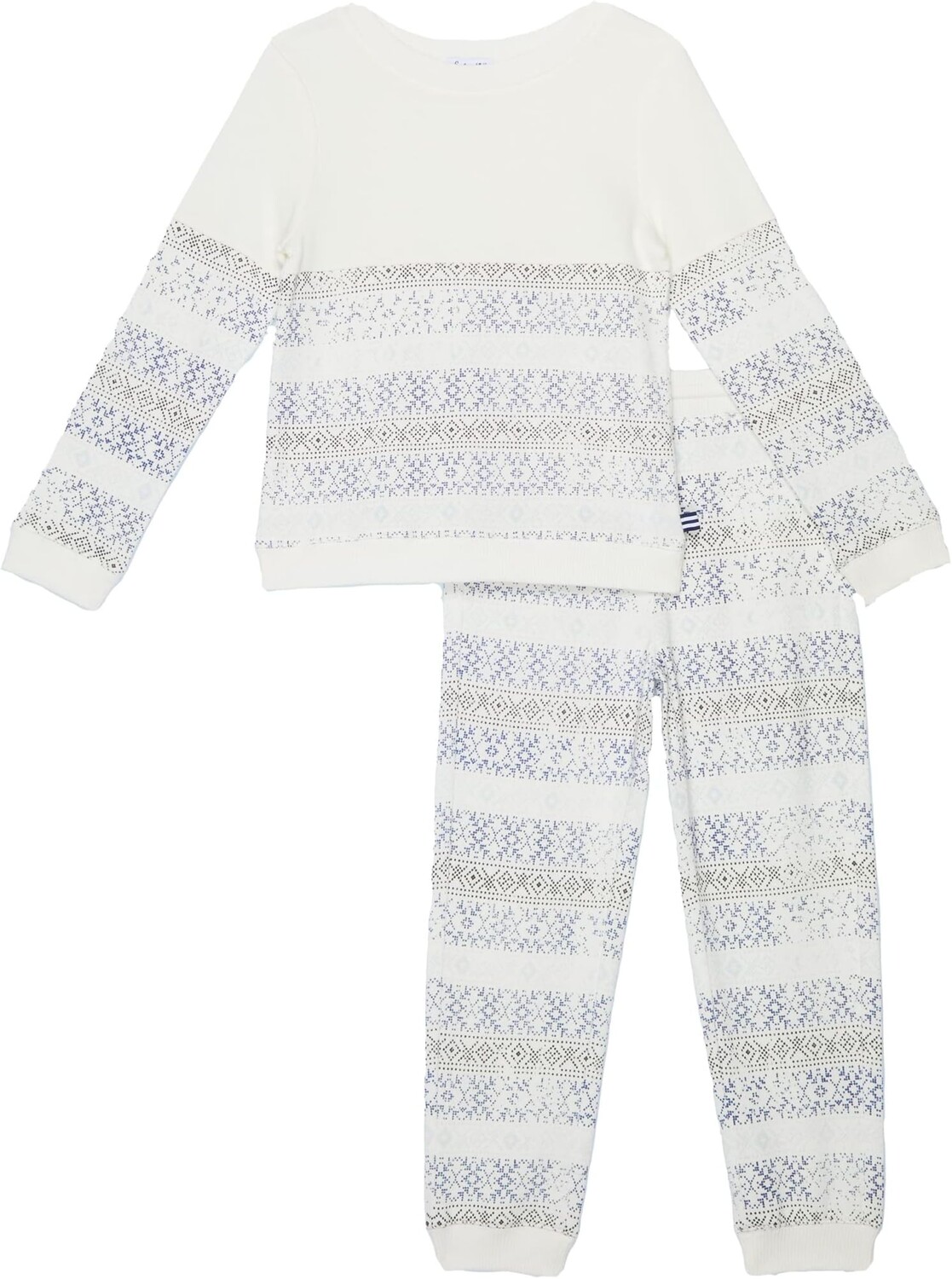

Детский набор Splendid Littles Snowy Fair Isle Set, цвет Egret