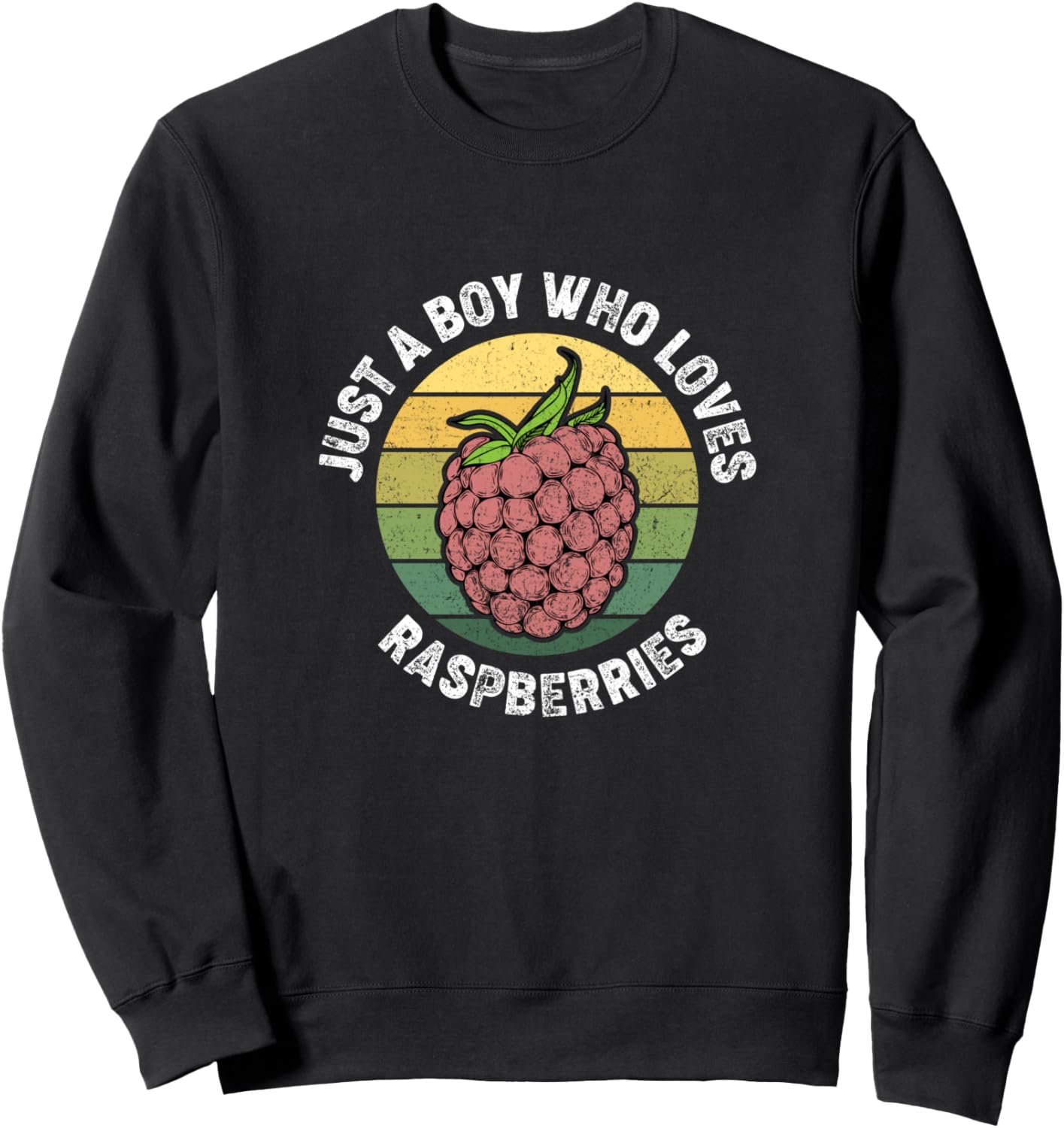 

Просто мальчик, который обожает малину. Толстовка с изображением малины Funny Raspberry Tee Just A Boy Loves Raspberries, черный