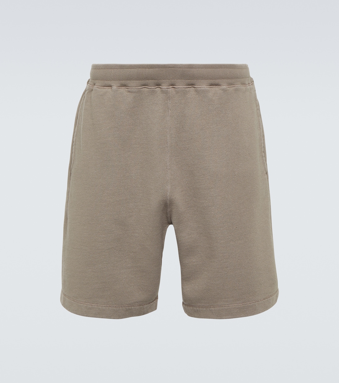 

Шорты из хлопкового флиса Stone Island, Dove Grey