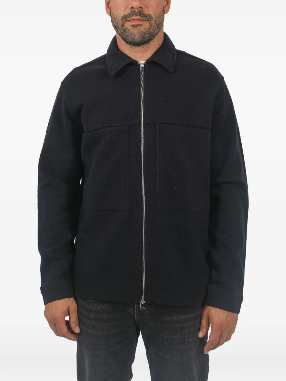 

Кардиган на молнии Nn07, синий