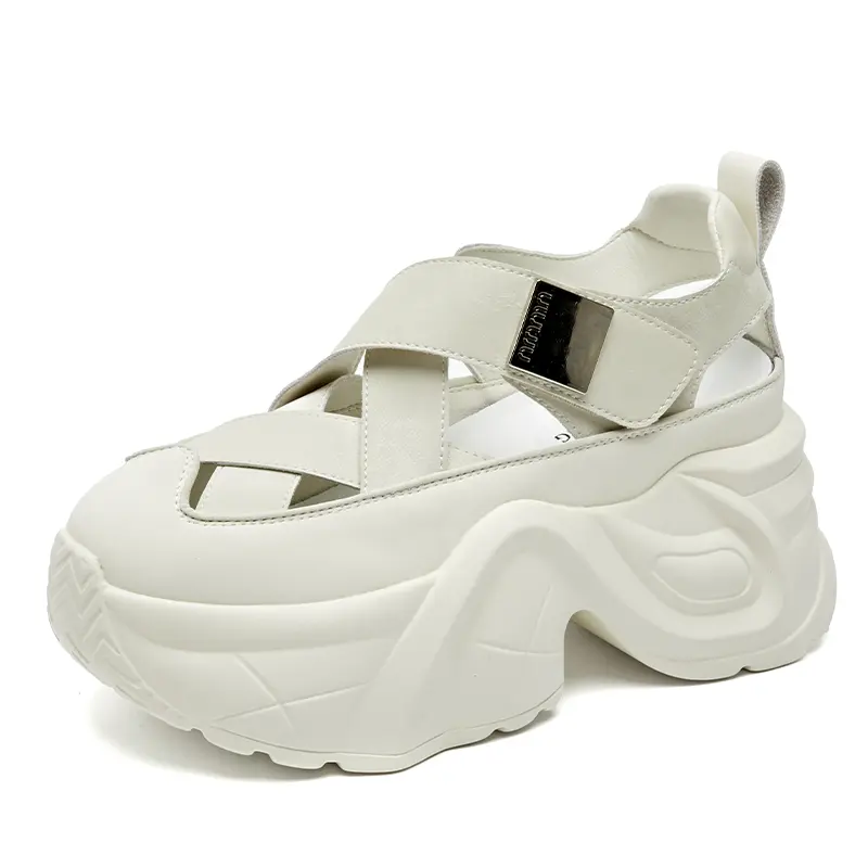 

Пляжные сандалии женские Nrdrofficial, цвет White/Apricot