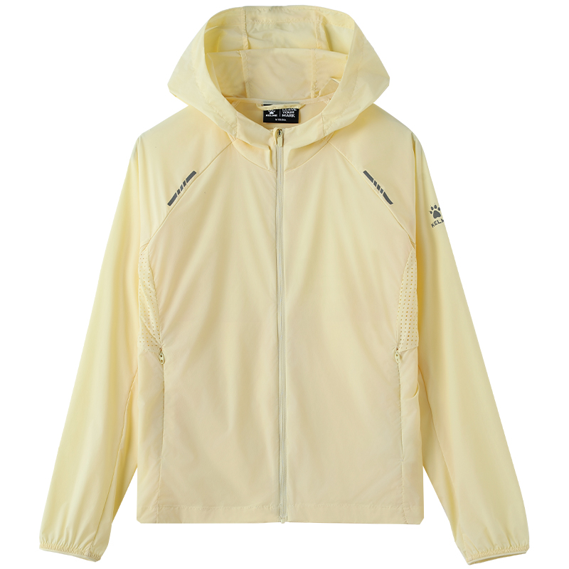 

KELME Дышащая одежда с защитой от ультрафиолета для женщин, Cheese Yellow
