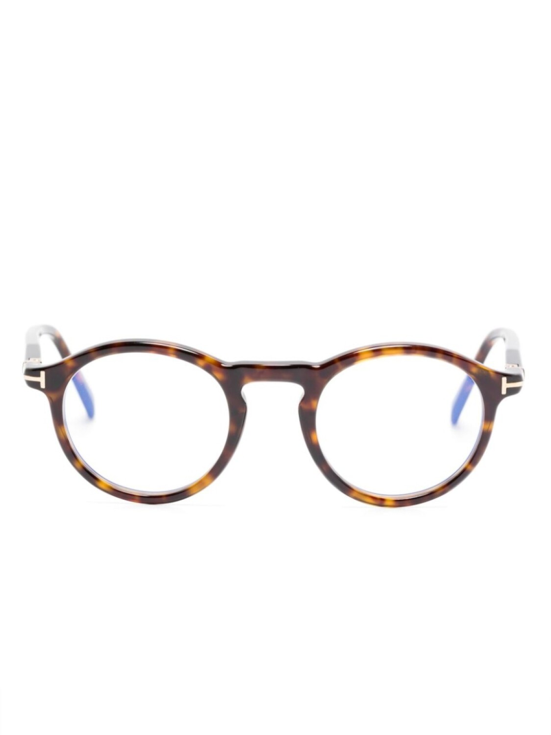 

Очки в круглой оправе TOM FORD Eyewear, коричневый