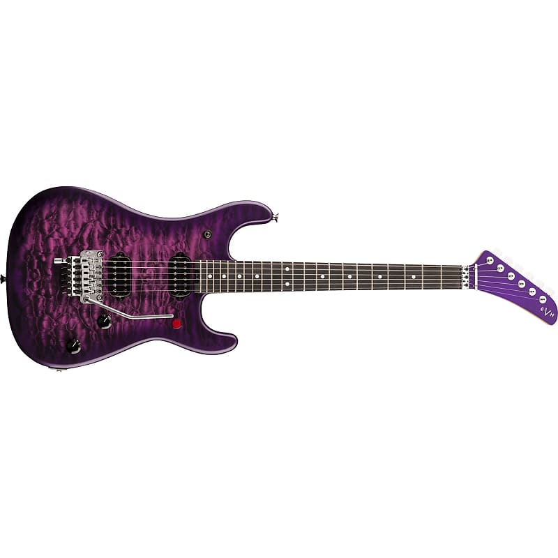 

Электрогитара EVH 5150 Series Deluxe QM Guitar, Ebony Fretboard, Purple Daze